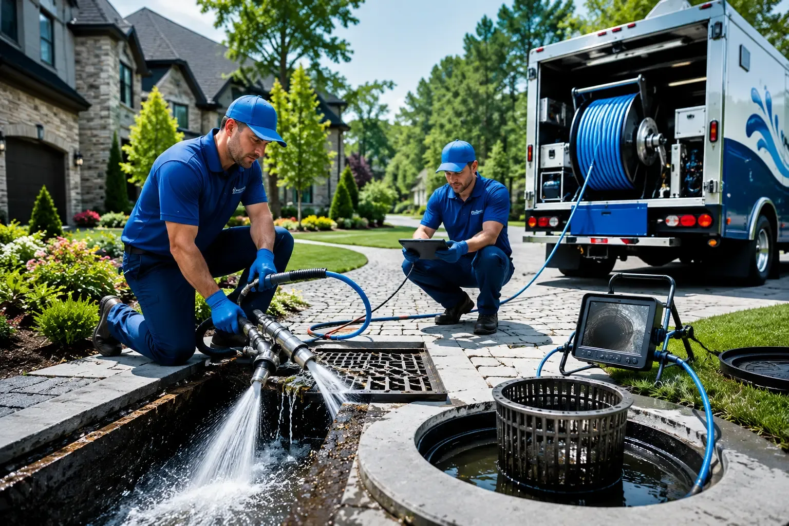 Local outdoor drain cleaning professionals in Copen, WV
